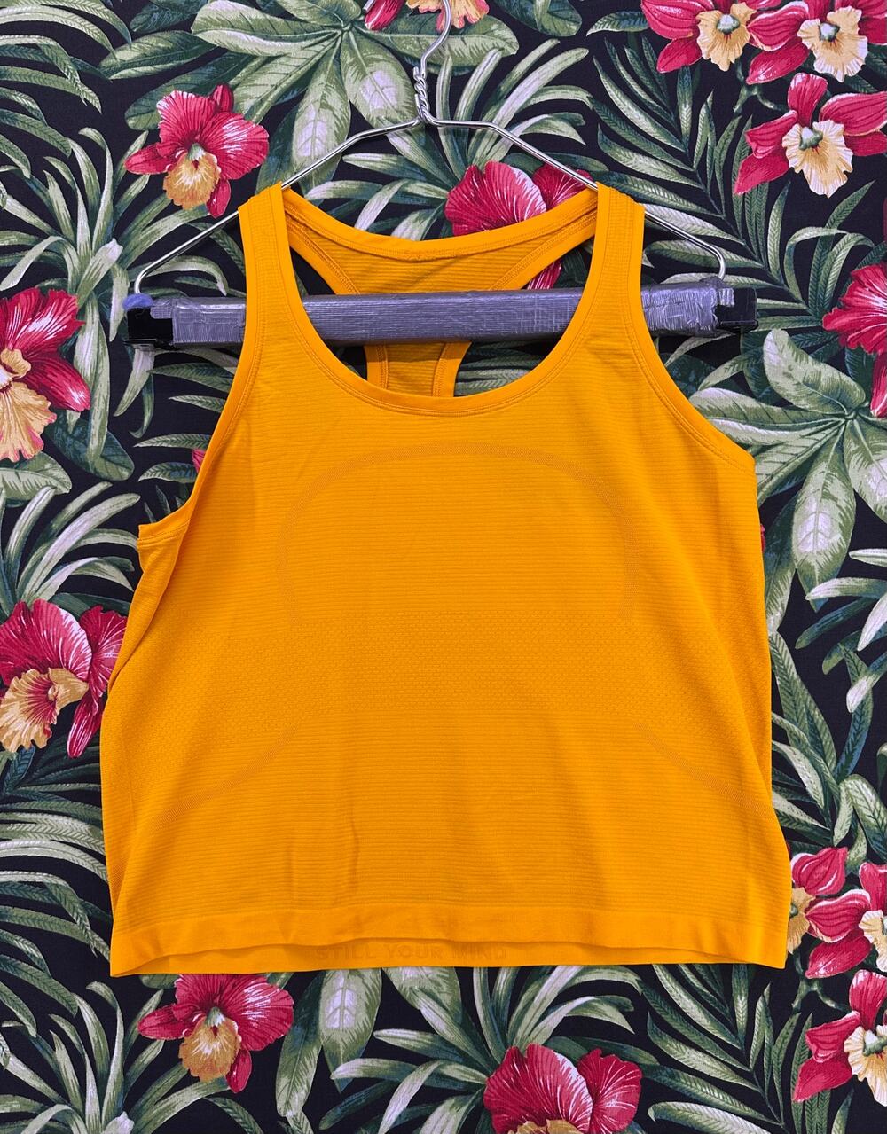 LululemonAthletica 12 Swiftly Tech Racerback Orange Tank Top